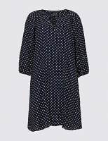 Marks and Spencer  Spotted Long Sleeve Tunic Dress