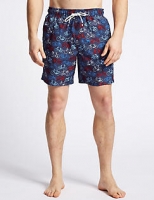 Marks and Spencer  Bike Printed Quick Dry Swim Shorts