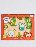 Marks and Spencer  Dear Zoo Wooden Puzzle Tray