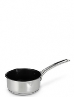 Marks and Spencer  14cm Stainless Steel Non-Stick Milk Pan
