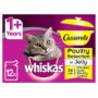 Tesco  Whiskas 1+ Casserole Poultry Cat Food