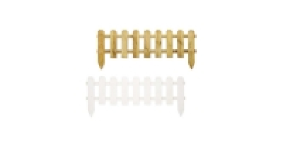 Gardenline Picket Fence 3 Pack 17.99 €