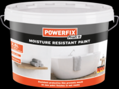 POWERFIX 2.5L Moisture Resistant Paint 7.99&nbsp;&euro;