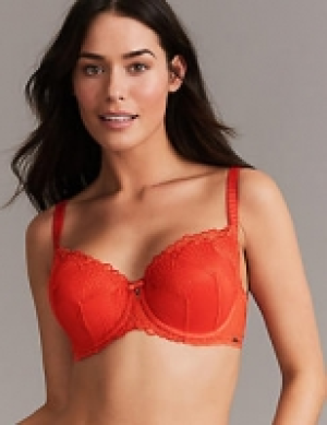 Embroidered Padded Balcony Bra A-E 30.00 €