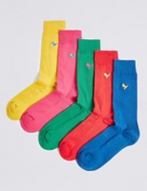 5 Pack Cool & Freshfeet Cotton Rich Socks 16.00 €