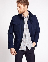 Marks and Spencer  Pure Cotton Authentic Jacket with Stormwear