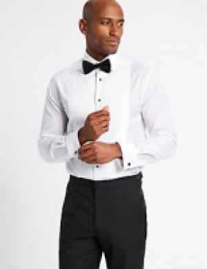 Pure Cotton Slim Fit Dinner Shirt 68.00 €