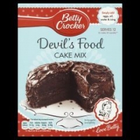 EuroSpar Betty Crocker Devils Food Cake Mix / Chocolate Fudge Brownie Mix / Chocol