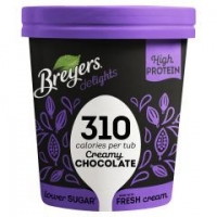 EuroSpar Breyers Vanilla High Protein Ice Cream / Chocolate High Protein Ice 