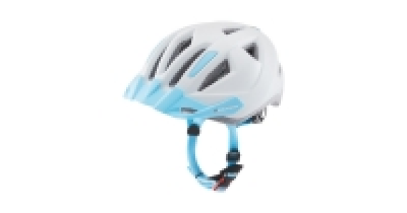White/Blue Childrens Bike Helmet