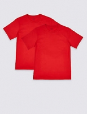2 Pack Unisex Pure Cotton T-Shirts 15.00 €