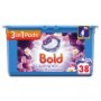 Tesco  Bold 3In1 Pods Lavender 38 Washes