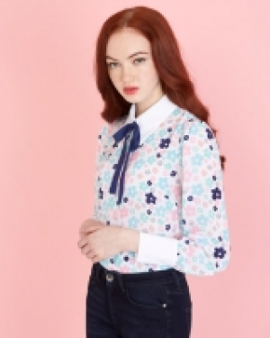 Dunnes Stores  Savida Print Blouse