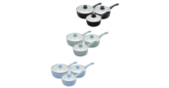 Ceramic Coated Pan Set 3 Piece 29.99 €