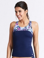 Marks and Spencer  Active Speckled Printed Tankini Top