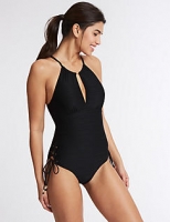 Marks and Spencer  Secret Slimming High Neck Padded Swimsuit