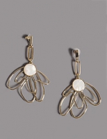 Marks and Spencer  Scribble Flower Drop Earrings
