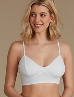 Marks and Spencer  Supima® Cotton Modal Blend Strappy Crop Top