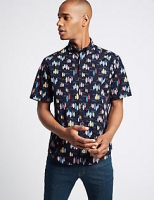 Marks and Spencer  Pure Cotton Surfboard Design Shirt
