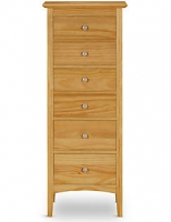 Marks and Spencer  Hastings Natural 6-Drawer Tallboy
