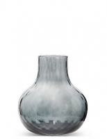 Marks and Spencer  Glass Bulb Vase