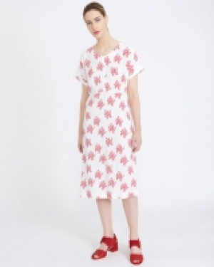 Carolyn Donnelly The Edit Coral Print Dress