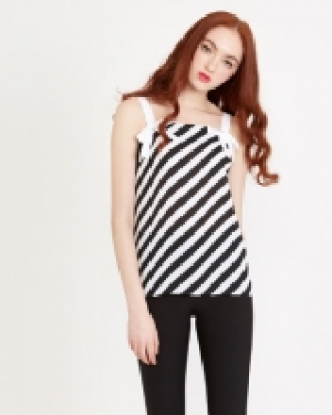 Dunnes Stores  Savida Diagonal Stripe Cami