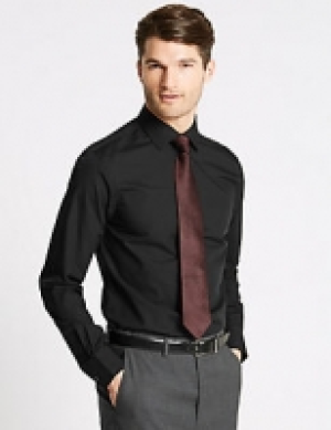 Cotton Blend Slim Fit Shirt 23.00 €