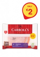 Spar  CARROLLS Sliced Ham Range 5 Pack 100g ONLY 2