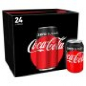 Coca Cola Coke Zero 24X330ml 10.00 €