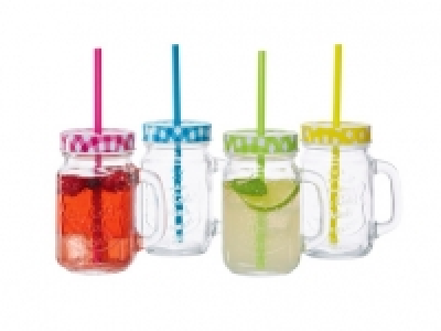 Lidl  ERNESTO Mason Drinking Jars