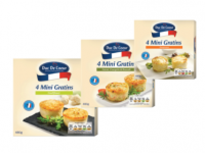 DUC DE COEUR 4 Mini Gratins 2.49 €