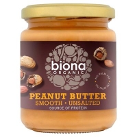 Centra  Biona Organic Smooth Peanut Butter 250g