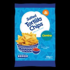 Centra Tortilla Chips Salted 200g 1.50&nbsp;&euro;
