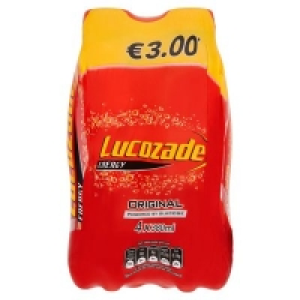 Lucozade Energy Original Bottle Pack 4 x 380ml 3.00 €