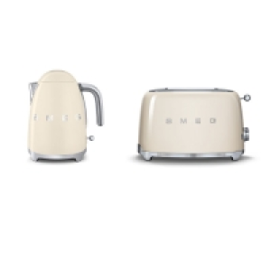 Smeg Cream Kettle & Toaster Bundle 250.00 €