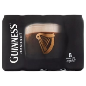 GUINNESS DRAUGHT CAN PACK 8 X 500ML 11.00 €