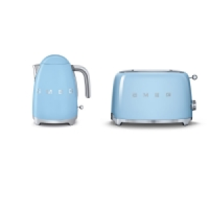 Smeg Pastel Blue Kettle & Toaster Bundle 250.00 €