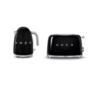 Smeg Black Kettle & Toaster Bundle 250.00 €