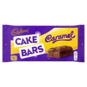 Cadbury Caramel Cake Bars 5 Pack 166g 2.00 €