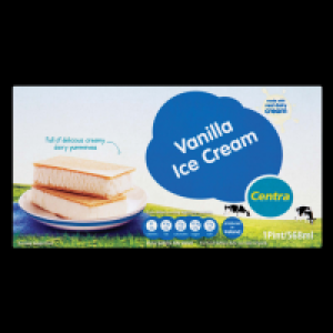 Centra Pint Block Vanilla Ice Cream 568ml 1.65 €