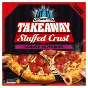 Chicago Town Takeaway Stuffed Crust Pepperoni 645g 4.00 €