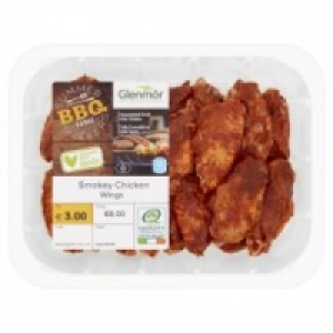BBQ Smokey Chicken Wings (Pre Pack) 3.00 €