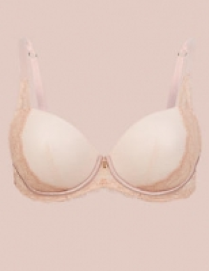 Lace Embroidered Padded Balcony Bra A-E 34.00 €