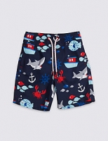 Marks and Spencer  All Over Print Swim Shorts (3 Months - 7 Years)