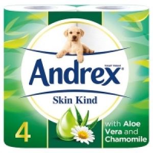 Andrex Aloe Vera Toilet Tissue 4Roll 2.50 €