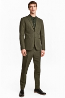 HM   Suit trousers in a linen blend