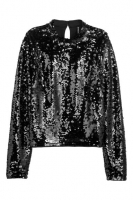 HM   Sequined top