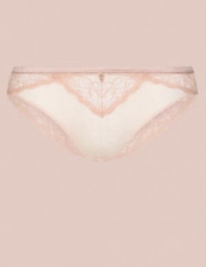 Spot Mesh & Lace High Leg Knickers 13.50 €