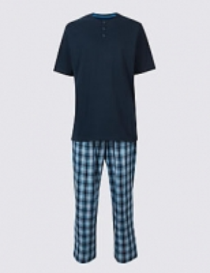 Pure Cotton Checked Pyjama Set 34.00 €
